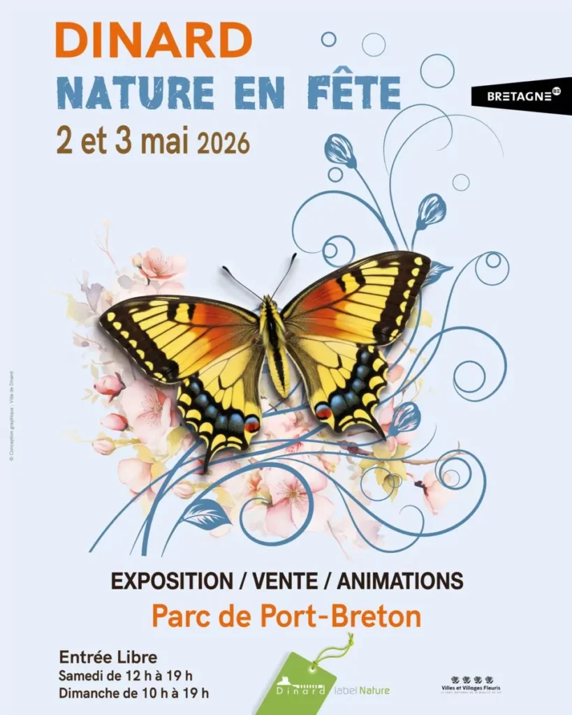 Nature en Fête, les 2 et 3 mai 2026 à Dinard
