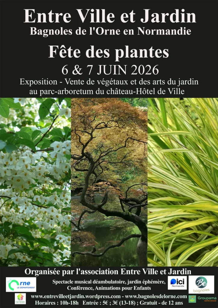 Fêtes des plantes de Bagnoles de l'Orne (61) les 6 & 7 juin 2026